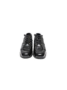 Hogan Hogan Interactive Studded Sneakers in Black Patent Leather (view 2)