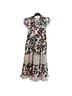Umgee 100% Polyester Floral Damask Multi Color Casual Dress Size S - photo 1