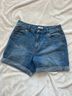 Forever 21 Blue Denim Shorts Size 27 waist - photo 4