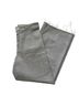 Title Unknown 100% Canvas Ivory Tan Casual Pants Size 4 - photo 1