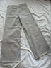 Title Unknown 100% Canvas Ivory Tan Casual Pants Size 4 - photo 4