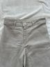 Title Unknown 100% Canvas Ivory Tan Casual Pants Size 4 - photo 3