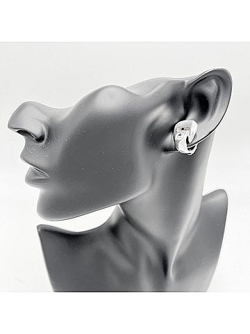 Hermès Hermes Earrings for Women, HERMES Sterling Silver 925, Approx. 14.4g (view 2)