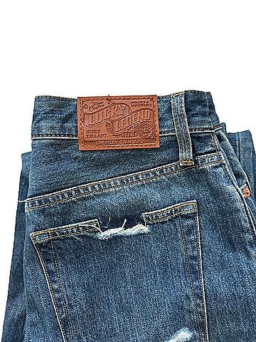 Lucky Brand Drew Mom High Rise Taper Jeans (view 2)
