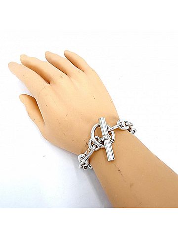 Hermès Hermes Chaine d'Ancre GM bracelet for men, 16 links, sterling silver (925), approximately 83.5g. (view 2)