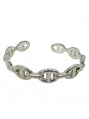 Hermès Hermes Chaine d'Ancre Enchainée Bracelet for Women, SH, Accessory, Jewelry, Bangle, HERMES, Sterling Silver 925, Approx. 18.2g (view 1)