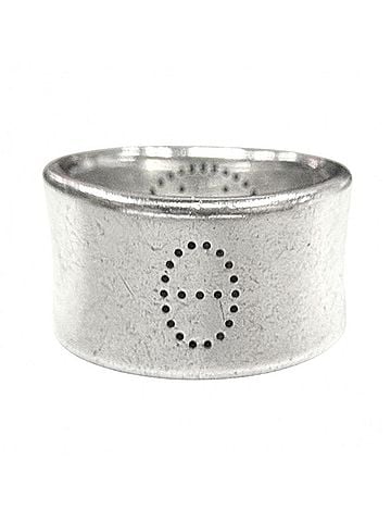 Hermès Hermes Eclipse Ruban Ring for Women, Sterling Silver 925, Approx. 12.5g (view 2)