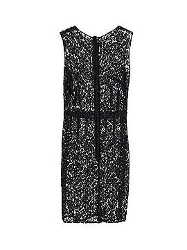 Dolce & Gabbana Dolce &amp; Gabbana Sleeveless Lace Dress in Black Polyester (view 1)