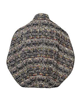 Alexander McQueen Alexander McQueen Cocoon Tweed Jacket in Multicolor Cotton (view 2)