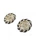 Chanel 100% Leather Black Chanel ABH048 Earrings One size - photo 2