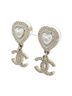 Chanel 100% Other White Chanel ABD931 Earrings One size - photo 2