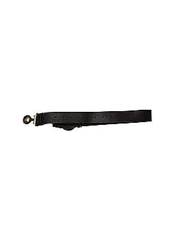 Burberry Burberry in Round Clasp Buckle Belt in Brown Leather (view 1)