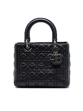 Dior Medium Lambskin Cannage Lady Dior (view 1)