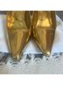 Larroudé Gold Heels Size 6 - photo 7