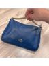 Coach 100% Leather Solid Blue Gold Shoulder Bag One size - photo 12