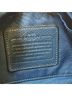 Coach 100% Leather Solid Blue Gold Shoulder Bag One size - photo 4