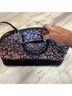 Coach 100% Coated Canvas Floral Black Pink Shoulder Bag One size - photo 6