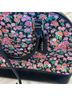 Coach 100% Coated Canvas Floral Black Pink Shoulder Bag One size - photo 3