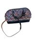 Coach 100% Coated Canvas Floral Black Pink Shoulder Bag One size - photo 2