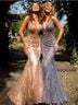 Jovani Silver Gray Cocktail Dress Size 10 - photo 13