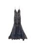 Jovani Silver Gray Cocktail Dress Size 10 - photo 1