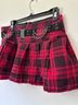 Tripp NYC Plaid Red Black Skort Size L - photo 5