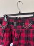 Tripp NYC Plaid Red Black Skort Size L - photo 8