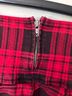 Tripp NYC Plaid Red Black Skort Size L - photo 6