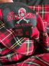 Royal Bones by Daang Plaid Red Formal Skirt Size XL - photo 7