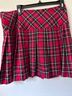 Royal Bones by Daang Plaid Red Formal Skirt Size XL - photo 3