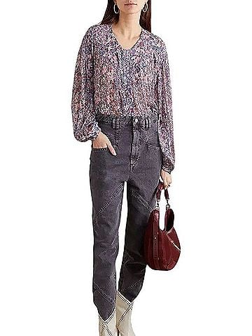 Isabel Marant Orionea Long Sleeve T-Shirt (view 2)