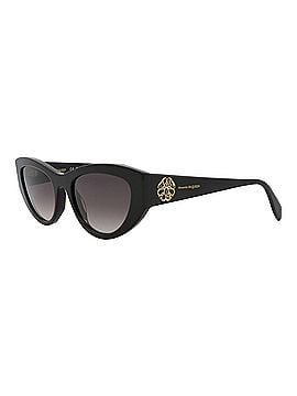 Alexander McQueen Cat Eye-Frame Acetate Sunglasses (view 2)