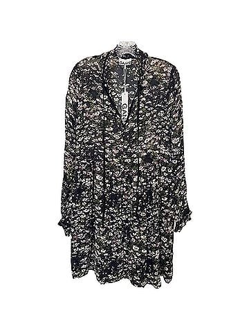 Ganni Georgette Floral Mini Dress Casual Dress (view 1)