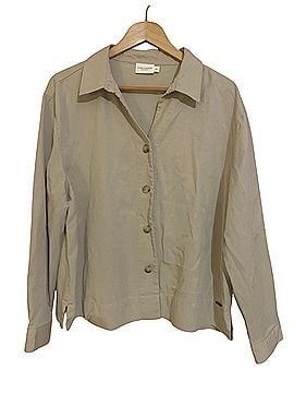 Cozy Earth Long Sleeve Button-Down Shirt (view 1)