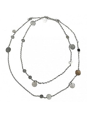 Hermès Hermes necklace for women, Sellier Confetti long necklace, jewelry, 18k gold (Au750), sterling silver (925), approximately 24.2g. (view 1)