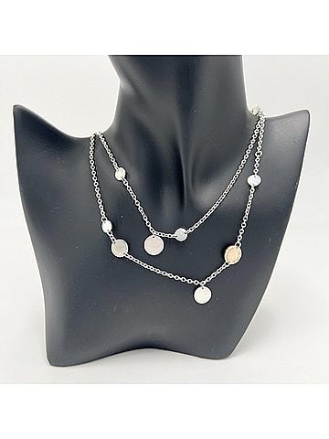 Hermès Hermes necklace for women, Sellier Confetti long necklace, jewelry, 18k gold (Au750), sterling silver (925), approximately 24.2g. (view 2)