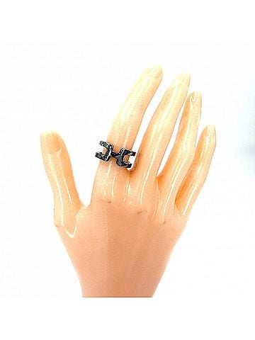 Hermès Hermes ring for women, H motif, jewelry accessory, HERMES, approximately 4.4g (view 2)