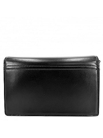 Givenchy Givenchy 4G Small Chain Shoulder Bag for Women, Bag/Crossbody Bag, BB50HEB15S, Leather, Black, Silver Hardware (view 2)