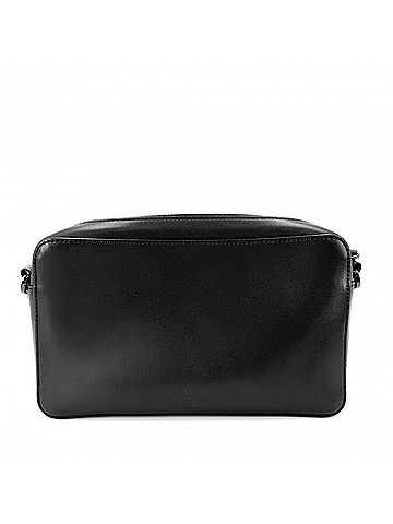 Valentino Garavani Valentino Garavani women's shoulder bag, crossbody slung leather, black, black hardware. (view 2)