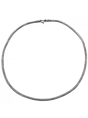 Hermès Hermes necklace for women, snake chain, vintage accessory, 925 sterling silver, approximately 23.2g (view 1)