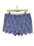 Loft 37 Floral Blue White Shorts Size 12 - photo 6