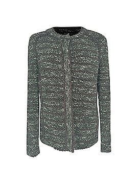 Isabel Marant Isabel Marant Étoile Tweed Trim Zip Jacket in Black Wool (view 1)
