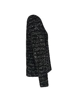Isabel Marant Isabel Marant Étoile Tweed Trim Zip Jacket in Black Wool (view 2)