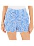 Loft 37 Floral Blue White Shorts Size 12 - photo 1