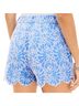 Loft 37 Floral Blue White Shorts Size 12 - photo 2