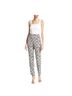 A.L.C. Snake Print Gray Black Casual Pants Size 0 - photo 1