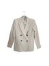 Anthropologie 72% Polyester 22% Viscose 6% Elastane 100% Acetate Stripes Multi Color Blazer Size XS - photo 1