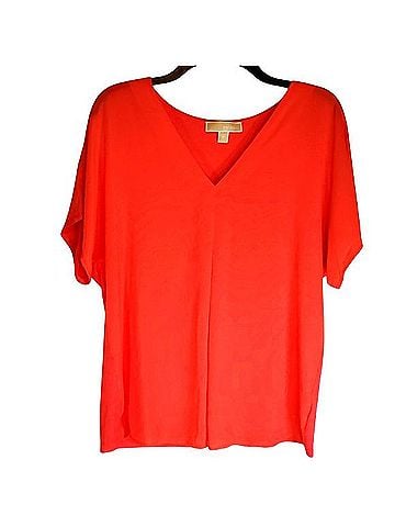Michael Kors Short Sleeve Blouse (view 1)