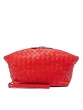 Bottega Veneta Nappa Intrecciato Wristlet Pouch (view 1)