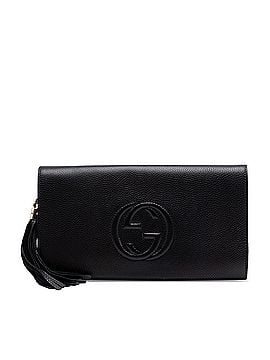 Gucci Leather Soho Disco Clutch (view 1)